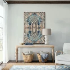 L ART Wall Art "BLUE SUPERMIX" CANVAS ART