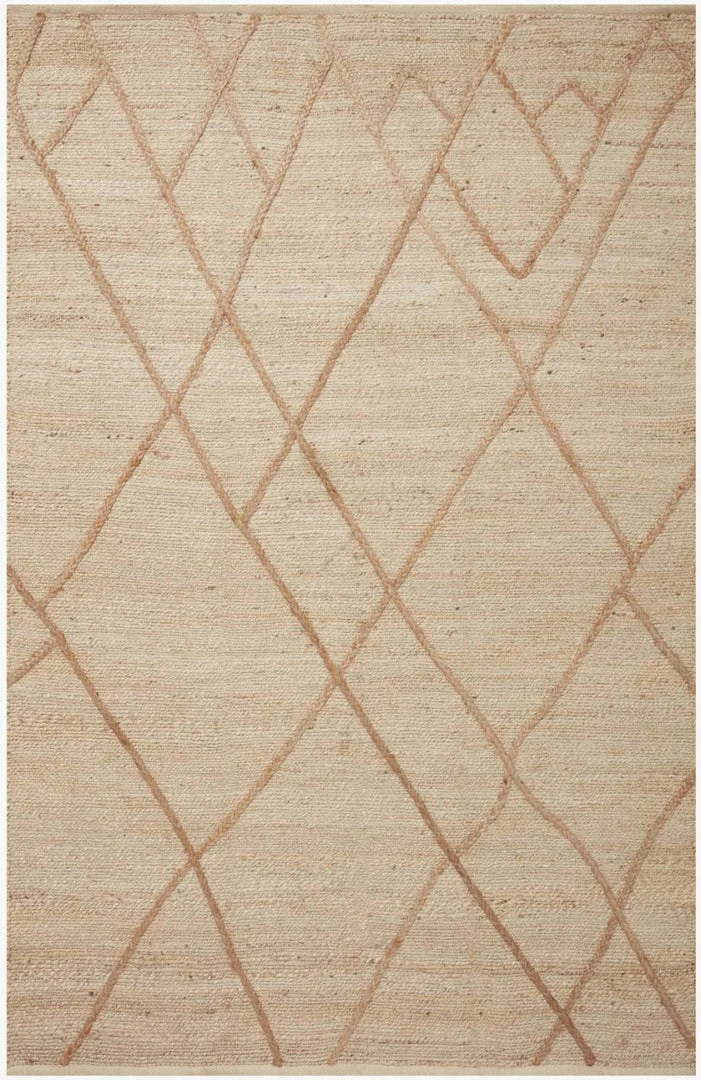 Flash Sale ๐ฏ LOLOI BODHI 01 BLEACHED NATURAL JUTE RUG ๐งจ 1 LOLOI BODHI 01 BLEACHED NATURAL JUTE RUG