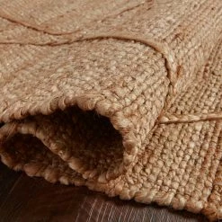 LOLOI BODHI 05 TAN JUTE RUG