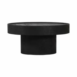 ZUO BOLT MATTE BLACK MANGO COFFEE TABLE