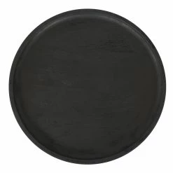 ZUO BOLT MATTE BLACK SIDE TABLE