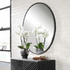 UTTERMOST BOLTED ROUND MIRROR Mirrors