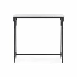 UTTERMOST BOURGES WHITE MARBLE TOP CONSOLE TABLE Furniture