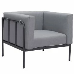Cheap β ZUO BECK OUTDOOR ARM CHAIR: GREY 𧨠10 ZUO BECK OUTDOOR ARM CHAIR: GREY