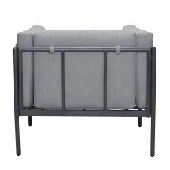 Cheap β ZUO BECK OUTDOOR ARM CHAIR: GREY 𧨠11 ZUO BECK OUTDOOR ARM CHAIR: GREY