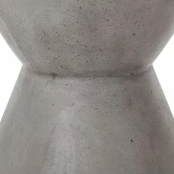 MOES Living Room CONCRETE HOURGLASS STOOL