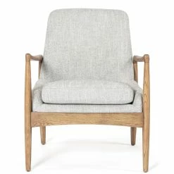 FOUR HANDS Furniture BRADEN ARM CHAIR: MANOR GREY