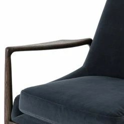 FOUR HANDS BRADEN SHADOW VELVET ARM CHAIR Furniture