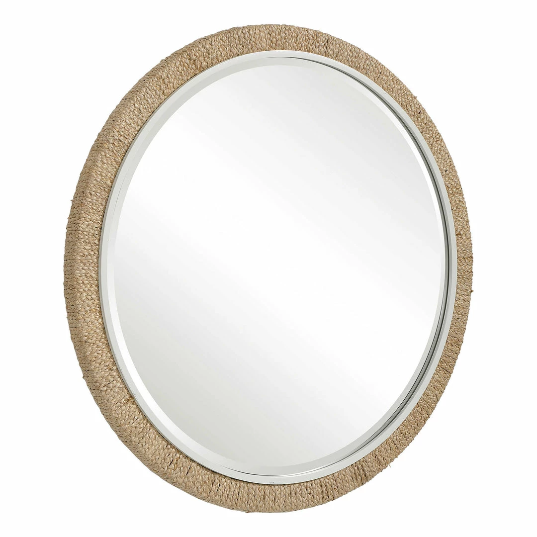 Cheap π€© UTTERMOST BRAIDED BANANA LEAF ROUND MIRROR π 6 UTTERMOST BRAIDED BANANA LEAF ROUND MIRROR