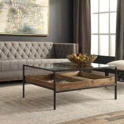 New π₯° UTTERMOST Living Room BRANDO TRAY SHELF COFFEE TABLE π 7 UTTERMOST Living Room BRANDO TRAY SHELF COFFEE TABLE