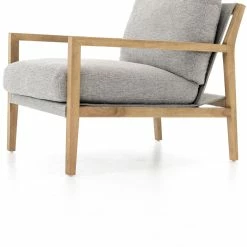 FOUR HANDS BRANTLEY ASH & NATURAL ARM CHAIR Furniture