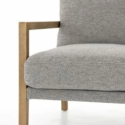 FOUR HANDS BRANTLEY ASH & NATURAL ARM CHAIR Furniture