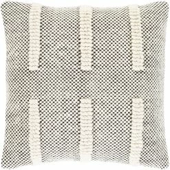 Best Pirce π SURYA Pillows + Decor BRIDGER BLACK + CREAM TEXTURED KNIT PILLOW π₯ 14 SURYA Pillows + Decor BRIDGER BLACK + CREAM TEXTURED KNIT PILLOW