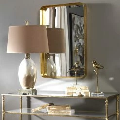 Best deal ✔️ UTTERMOST BRITTA ANTIQUE GOLD VANITY MIRROR Mirrors ✨ 13 UTTERMOST BRITTA ANTIQUE GOLD VANITY MIRROR Mirrors