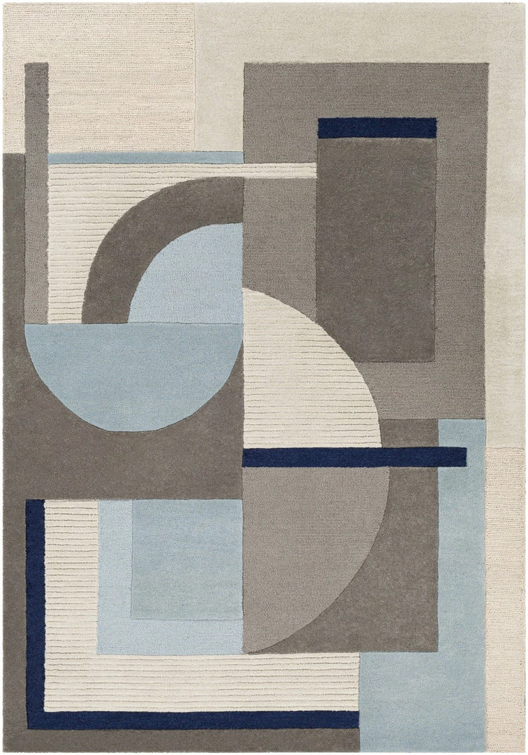 Flash Sale π SURYA DERRICK TUFTED WOOL RUG: BLUE HAZE, GREY π€© 1 SURYA DERRICK TUFTED WOOL RUG: BLUE HAZE, GREY