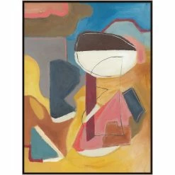 L ART "BROKEN IMAGE" CANVAS ART Wall Art