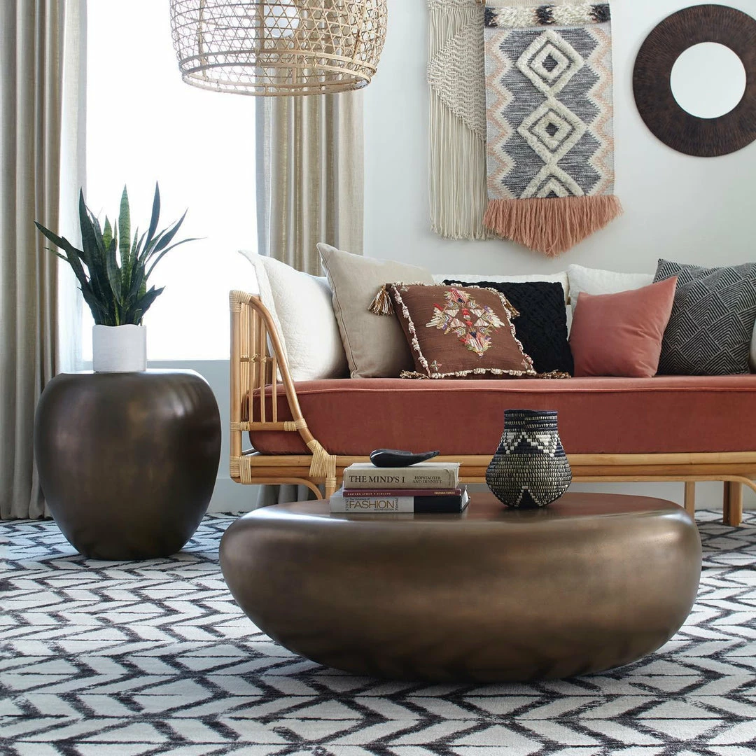 Deals π PHILLIPS COLLECTION RIVER STONE INDOOR-OUTDOOR COFFEE TABLE: BRONZE Furniture β€οΈ 2 PHILLIPS COLLECTION RIVER STONE INDOOR-OUTDOOR COFFEE TABLE: BRONZE Furniture