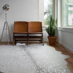 Deals ๐ LOLOI QUINN FAUX HIDE RUG: STONE, SILVER ๐ 5 LOLOI QUINN FAUX HIDE RUG: STONE, SILVER