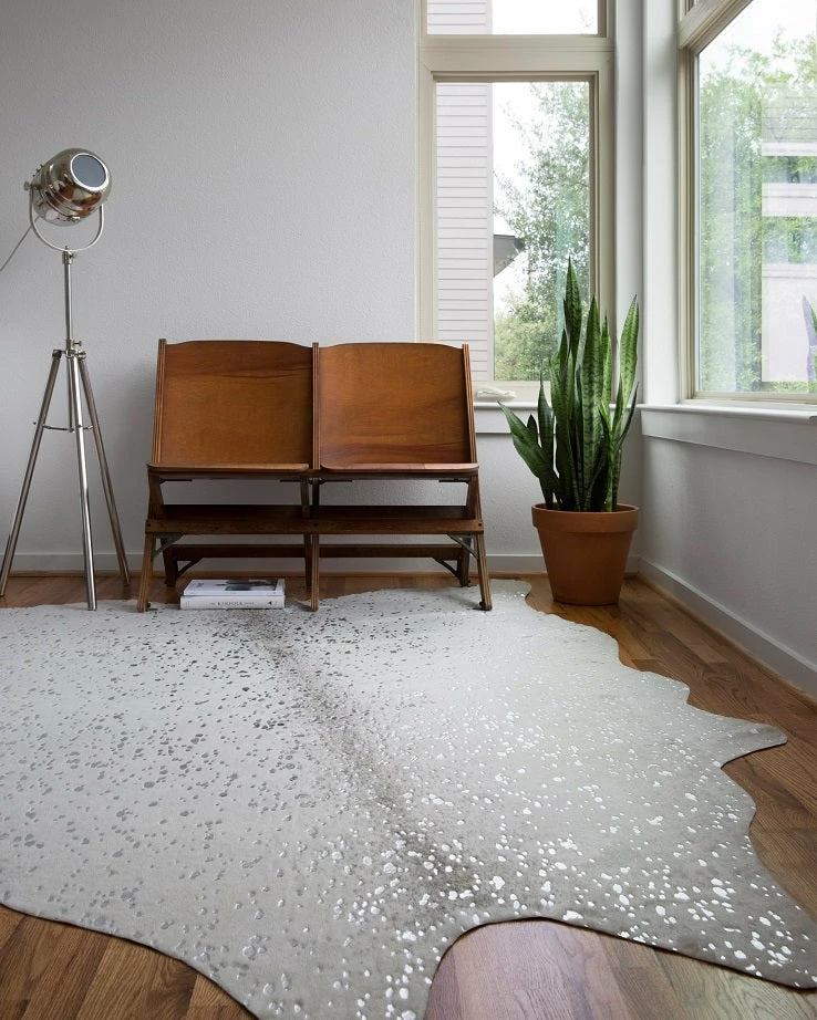Deals ๐ LOLOI QUINN FAUX HIDE RUG: STONE, SILVER ๐ 3 LOLOI QUINN FAUX HIDE RUG: STONE, SILVER