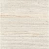 SURYA BRYNN HAND-WOVEN WOOL RUG: CREAM, LIGHT GREY