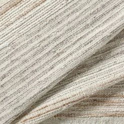 SURYA BRYNN HAND-WOVEN WOOL RUG: CREAM, LIGHT GREY