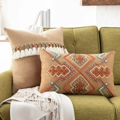 Brand new ✨ SURYA KALAHARI DUNES TASSEL PILLOW Pillows + Decor ✨ 7 SURYA KALAHARI DUNES TASSEL PILLOW Pillows + Decor