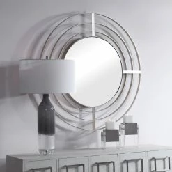UTTERMOST BULLSEYE ROUND MIRROR