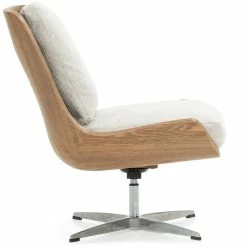 FOUR HANDS BURBANK BENTWOOD SWIVEL CHAIR Furniture