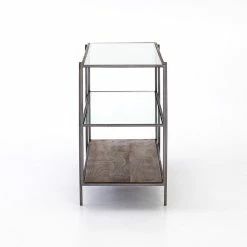 FOUR HANDS BYRON MEDIA CONSOLE DISPLAY SHELF