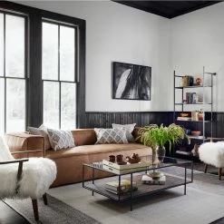 Buy ๐ FOUR HANDS BYRON RECTANGULAR SHELF COFFEE TABLE ๐ 11 FOUR HANDS BYRON RECTANGULAR SHELF COFFEE TABLE