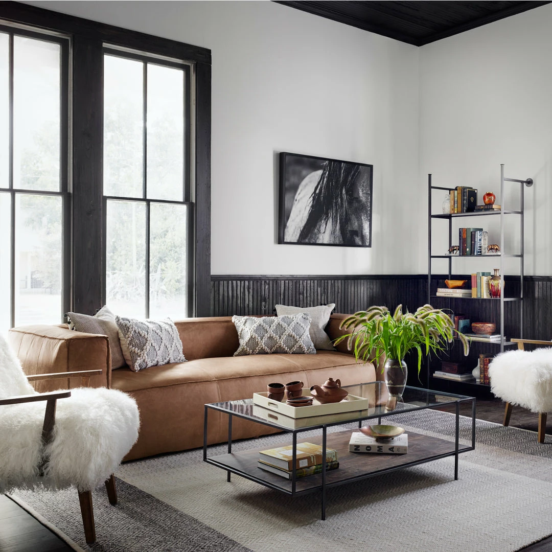 Buy ๐ FOUR HANDS BYRON RECTANGULAR SHELF COFFEE TABLE ๐ 3 FOUR HANDS BYRON RECTANGULAR SHELF COFFEE TABLE