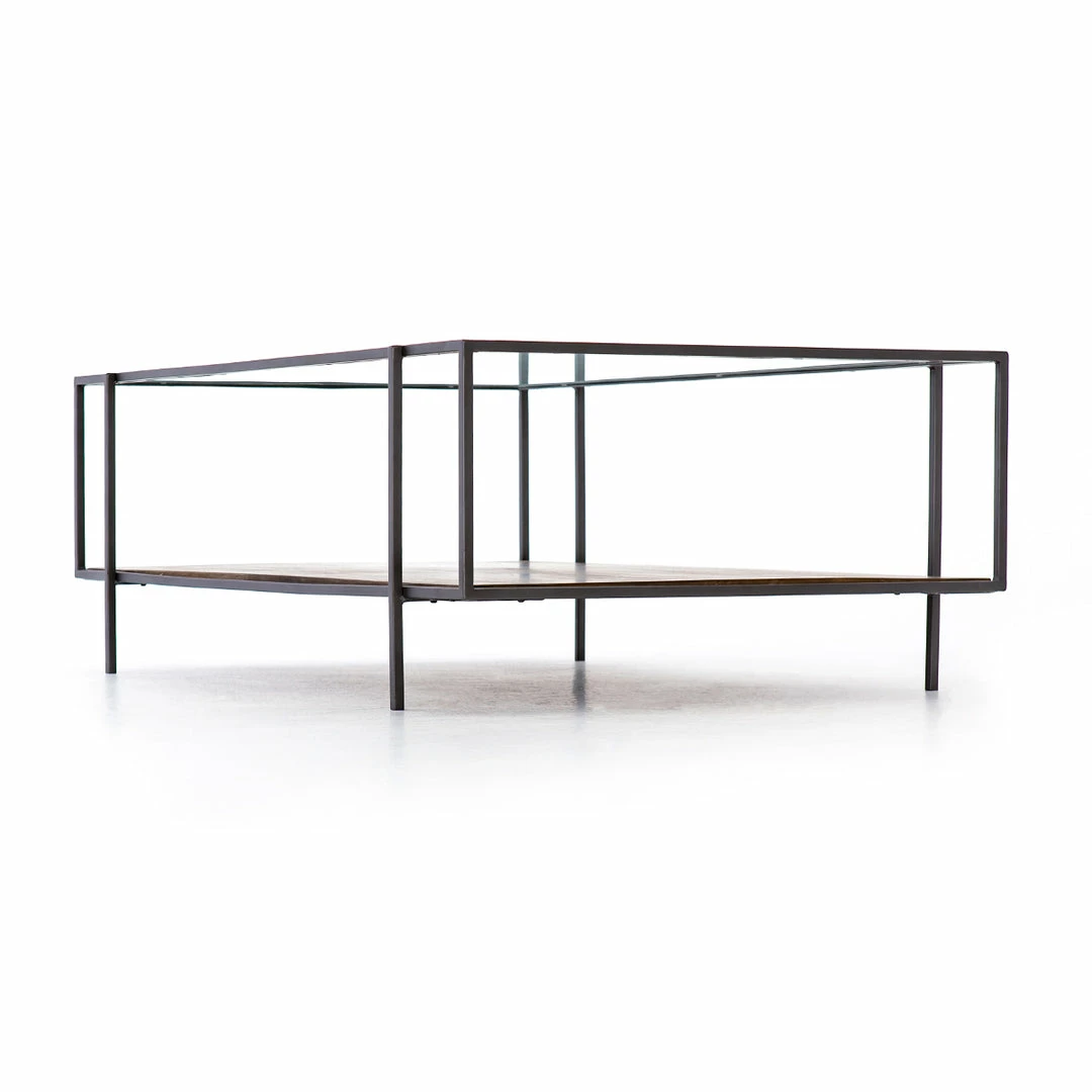 Buy ๐ FOUR HANDS BYRON RECTANGULAR SHELF COFFEE TABLE ๐ 5 FOUR HANDS BYRON RECTANGULAR SHELF COFFEE TABLE