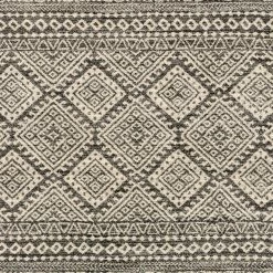 LOLOI EMORY 08 RUG: GRAPHITE, IVORY