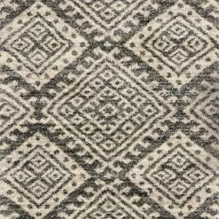 LOLOI EMORY 08 RUG: GRAPHITE, IVORY