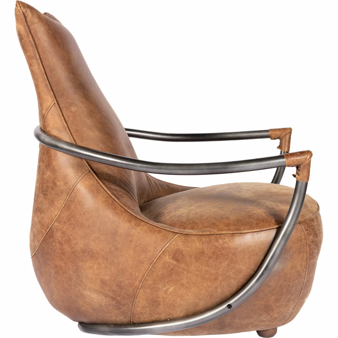 Brand new π MOES CARLISLE VINTAGE BROWN LEATHER CLUB CHAIR π₯ 3 MOES CARLISLE VINTAGE BROWN LEATHER CLUB CHAIR