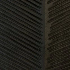 Brand new ๐ PHILLIPS COLLECTION CARVED BLACK LEAF FLOOR SCULPTURES Pillows + Decor โค๏ธ 39 PHILLIPS COLLECTION CARVED BLACK LEAF FLOOR SCULPTURES Pillows + Decor