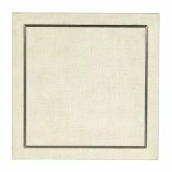 HOOKER CASCADE BURLAP TEXTURED END TABLE