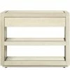 HOOKER CASCADE BURLAP TEXTURED NIGHTSTAND