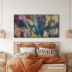 L ART "CELEBRATION OF LIFE III" CANVAS ART