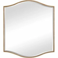 UTTERMOST CERISE ANTIQUE GOLD MIRROR Mirrors