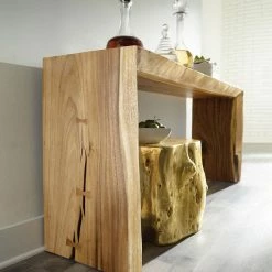 PHILLIPS COLLECTION CHAMCHA WATERFALL CONSOLE TABLE