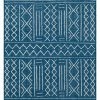 SURYA CHAYA TEXTURED WOOL FLATWEAVE: BLUE Rug
