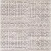 SURYA CHAYA TEXTURED WOOL FLATWEAVE: GRAY