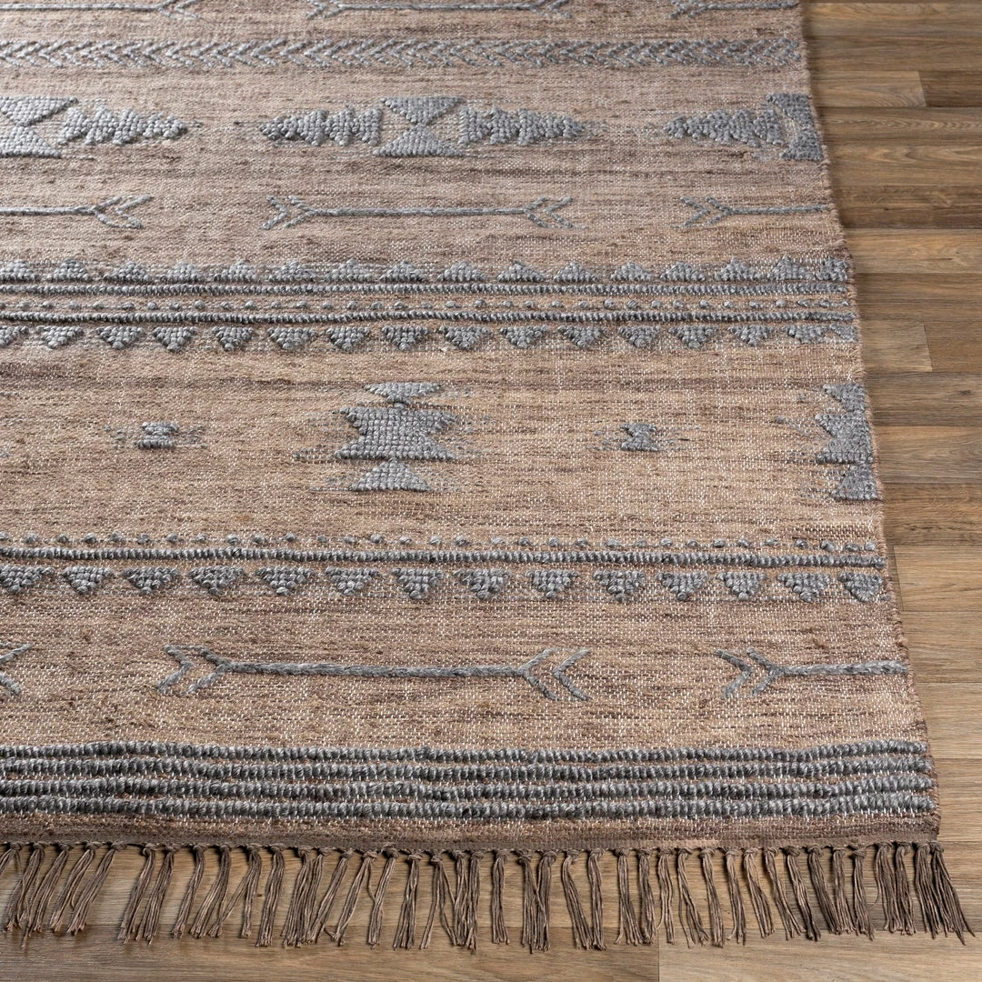 Deals โญ SURYA CHEYENNE TEXTURED JUTE + WOOL RUG: BROWN, GREY ๐งจ 4 SURYA CHEYENNE TEXTURED JUTE + WOOL RUG: BROWN, GREY