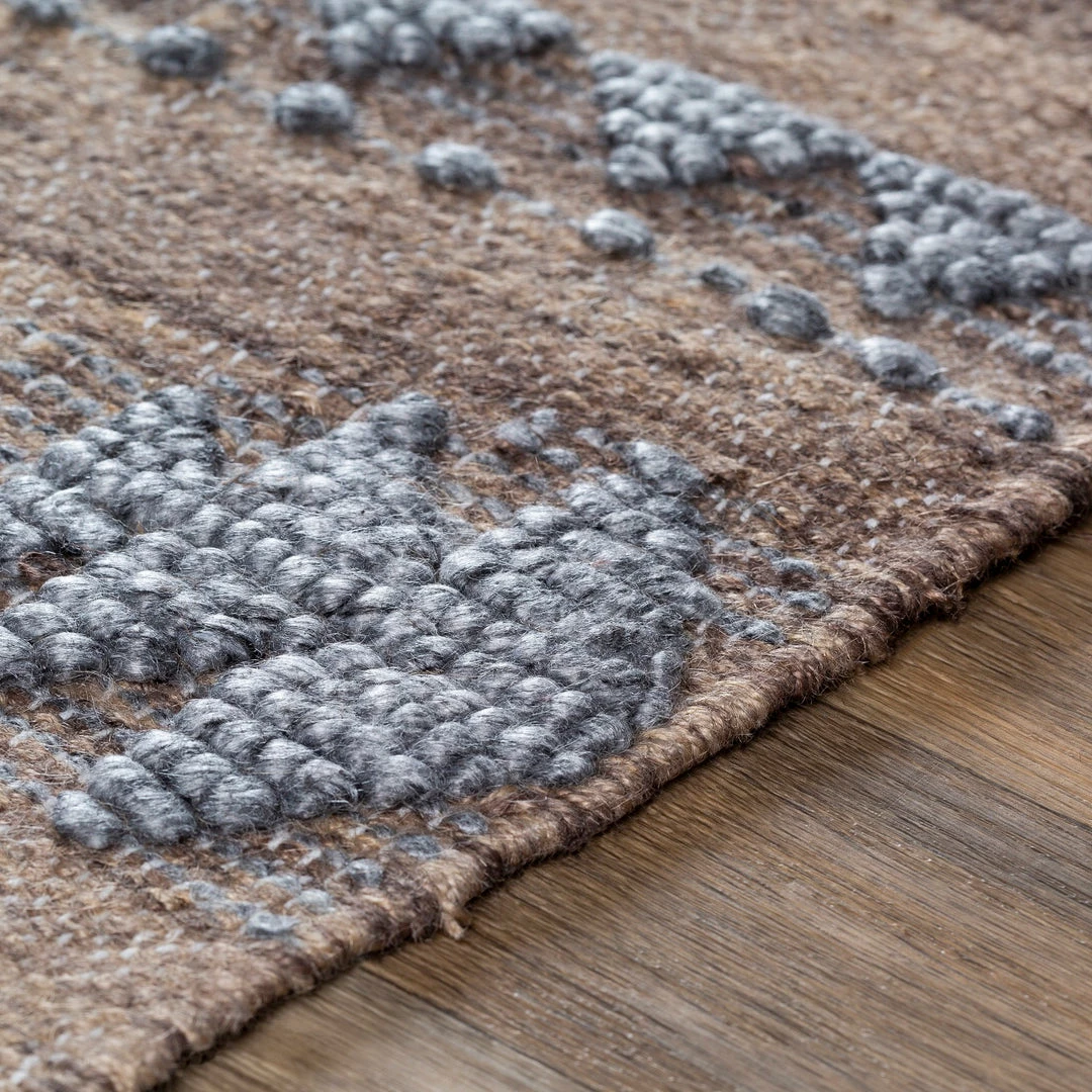 Deals โญ SURYA CHEYENNE TEXTURED JUTE + WOOL RUG: BROWN, GREY ๐งจ 5 SURYA CHEYENNE TEXTURED JUTE + WOOL RUG: BROWN, GREY