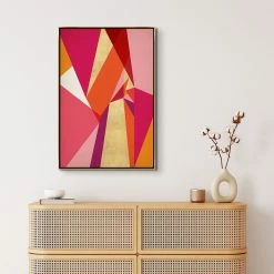 L ART "CHROMATIC HARMONY I" CANVAS ART