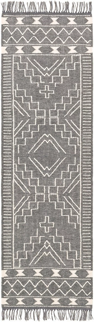 Hot Sale β SURYA Rug CHENOA TEXTURED WOOL FLATWEAVE: CHARCOAL π 4 SURYA Rug CHENOA TEXTURED WOOL FLATWEAVE: CHARCOAL