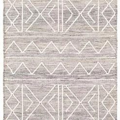 Brand new โค๏ธ SURYA CHAYA TEXTURED WOOL FLATWEAVE: GRAY ๐ 7 SURYA CHAYA TEXTURED WOOL FLATWEAVE: GRAY