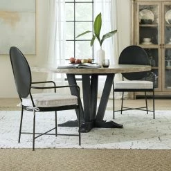 Brand new ๐ HOOKER Furniture CIAO BELLA METAL ARM CHAIR | SET OF 2 ๐ 7 HOOKER Furniture CIAO BELLA METAL ARM CHAIR | SET OF 2