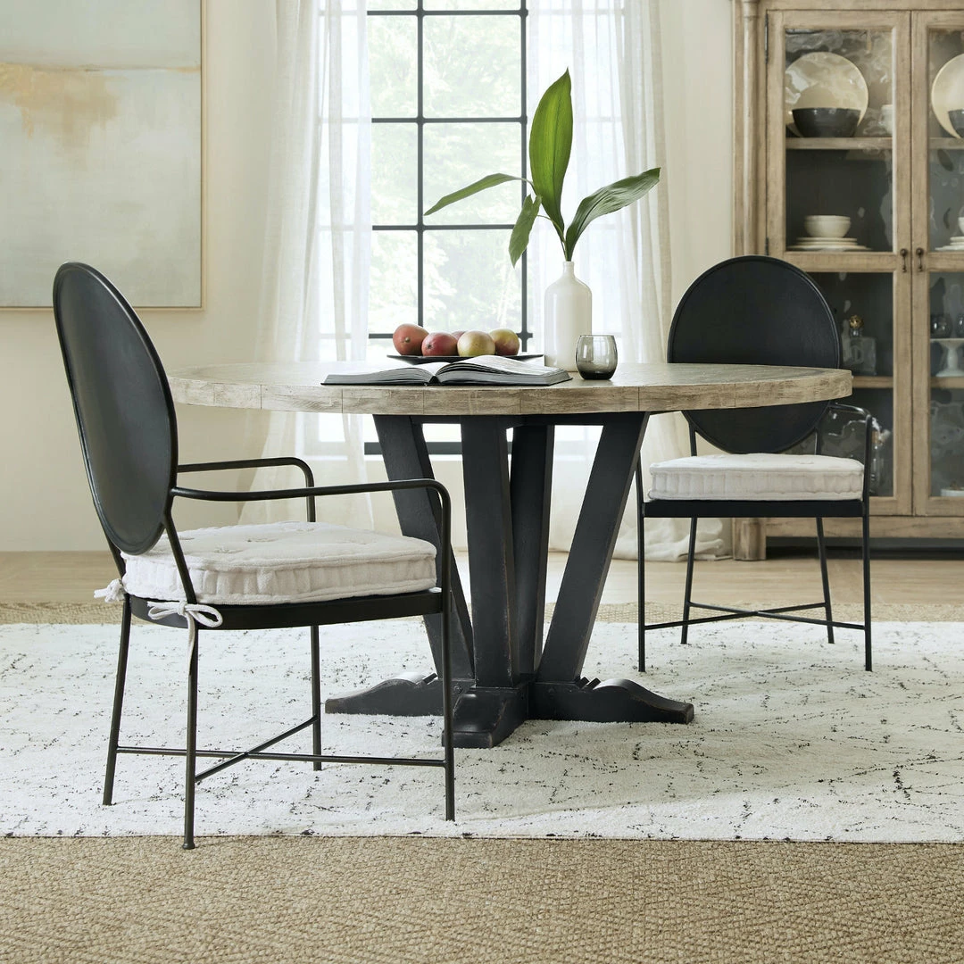 Brand new ๐ HOOKER Furniture CIAO BELLA METAL ARM CHAIR | SET OF 2 ๐ 3 HOOKER Furniture CIAO BELLA METAL ARM CHAIR | SET OF 2